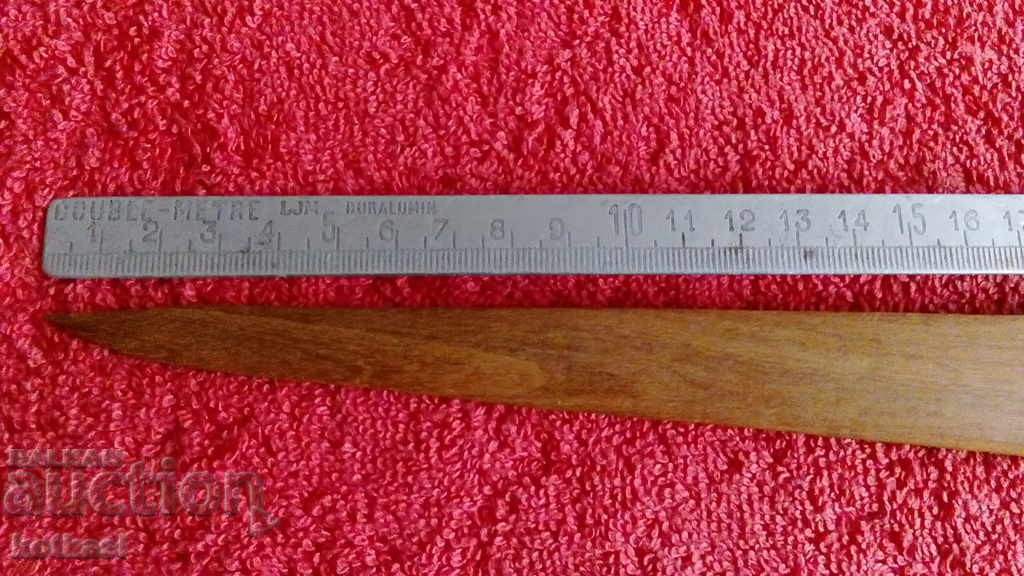 Old knife paper carving envelopes letters zebra handmade with price 21.00 BGN | € 10.74