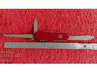 Old VICTORINOX pocket knife large with saw excellent