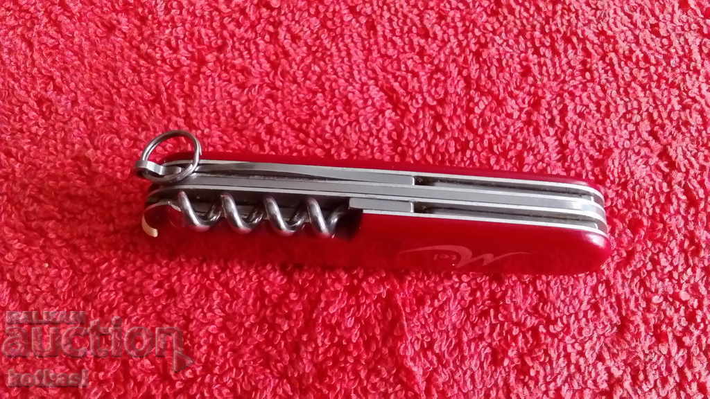 Παλιό μαχαίρι τσέπης μεγάλο με πριόνι VICTORINOX OFFICIER SUISSE - 6