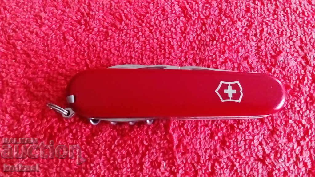 Παλιό μαχαίρι τσέπης μεγάλο με πριόνι VICTORINOX OFFICIER SUISSE - 7