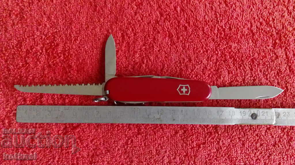 Παλιό μαχαίρι τσέπης μεγάλο με πριόνι VICTORINOX OFFICIER SUISSE