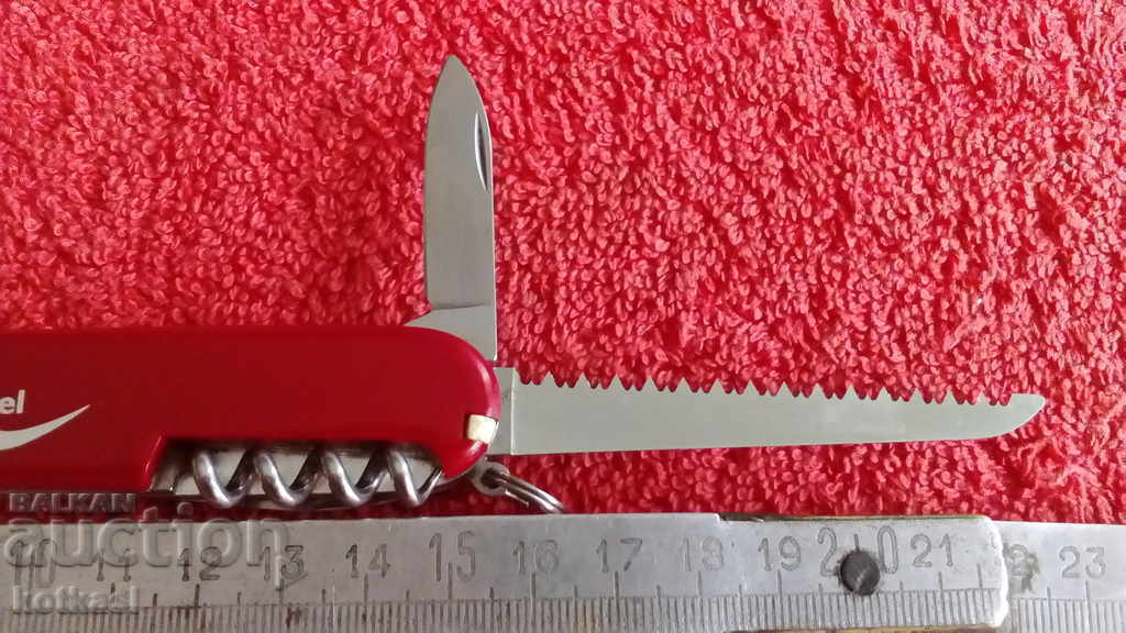 Δημοπρασία Παλιό μαχαίρι τσέπης μεγάλο με πριόνι VICTORINOX OFFICIER SUISSE Δημοπρασία Παλιό μαχαίρι τσέπης μεγάλο με πριόνι VICTORINOX OFFICIER SUISSE