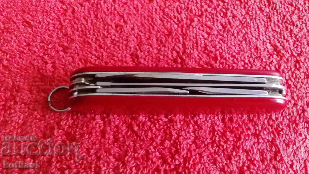 Παλιό μαχαίρι τσέπης μεγάλο με πριόνι VICTORINOX OFFICIER SUISSE - 5 Παλιό μαχαίρι τσέπης μεγάλο με πριόνι VICTORINOX OFFICIER SUISSE - 5