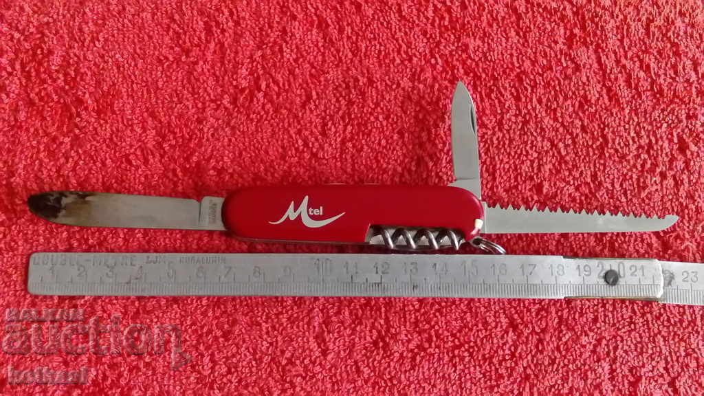 Old pocket knife large with saw VICTORINOX OFFICIER SUISSE