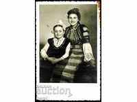 OLD PHOTO-YOUNG GIRLS-GABROVO-BEAT-FOLKLORE-NOSIA
