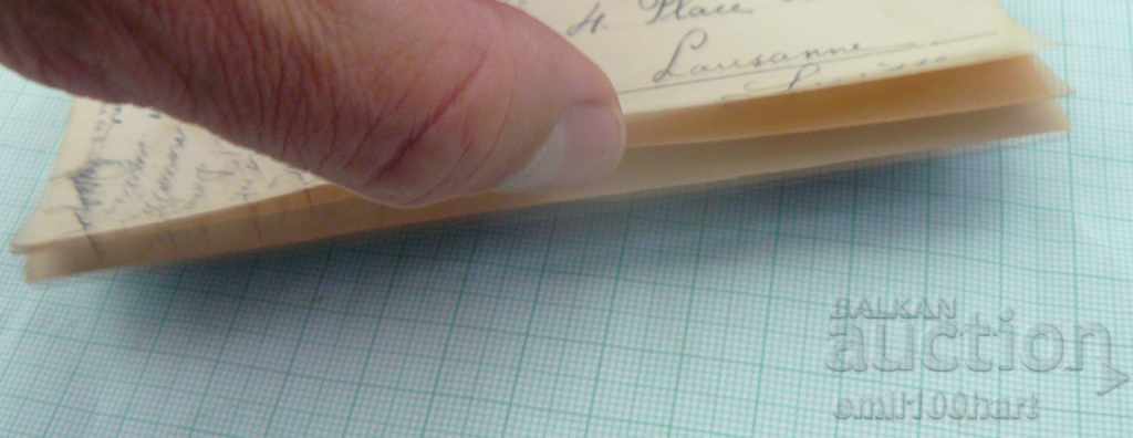 Old card - Malmedy Belgium 1921 traveled, with stamps - 5 Old card - Malmedy Belgium 1921 traveled, with stamps - 5