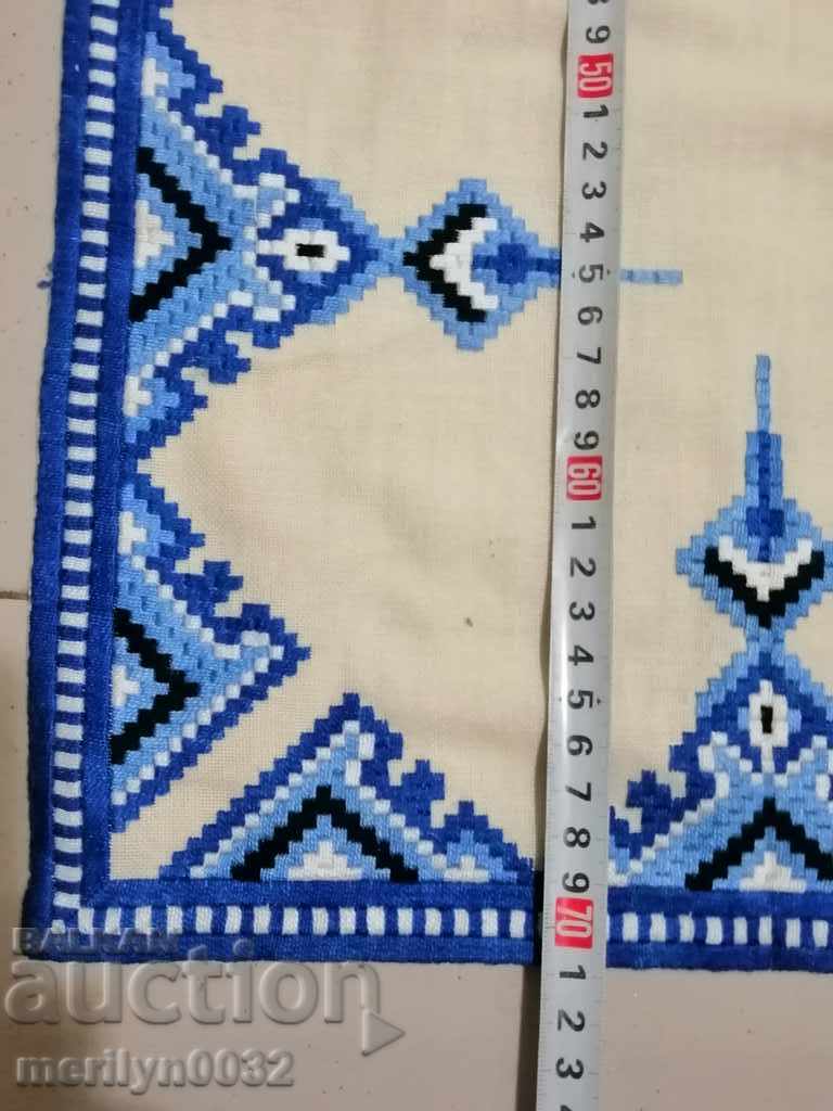 Old embroidered cardboard, tablecloth, millet, Bulgarian embroidery - 5 Old embroidered cardboard, tablecloth, millet, Bulgarian embroidery - 5