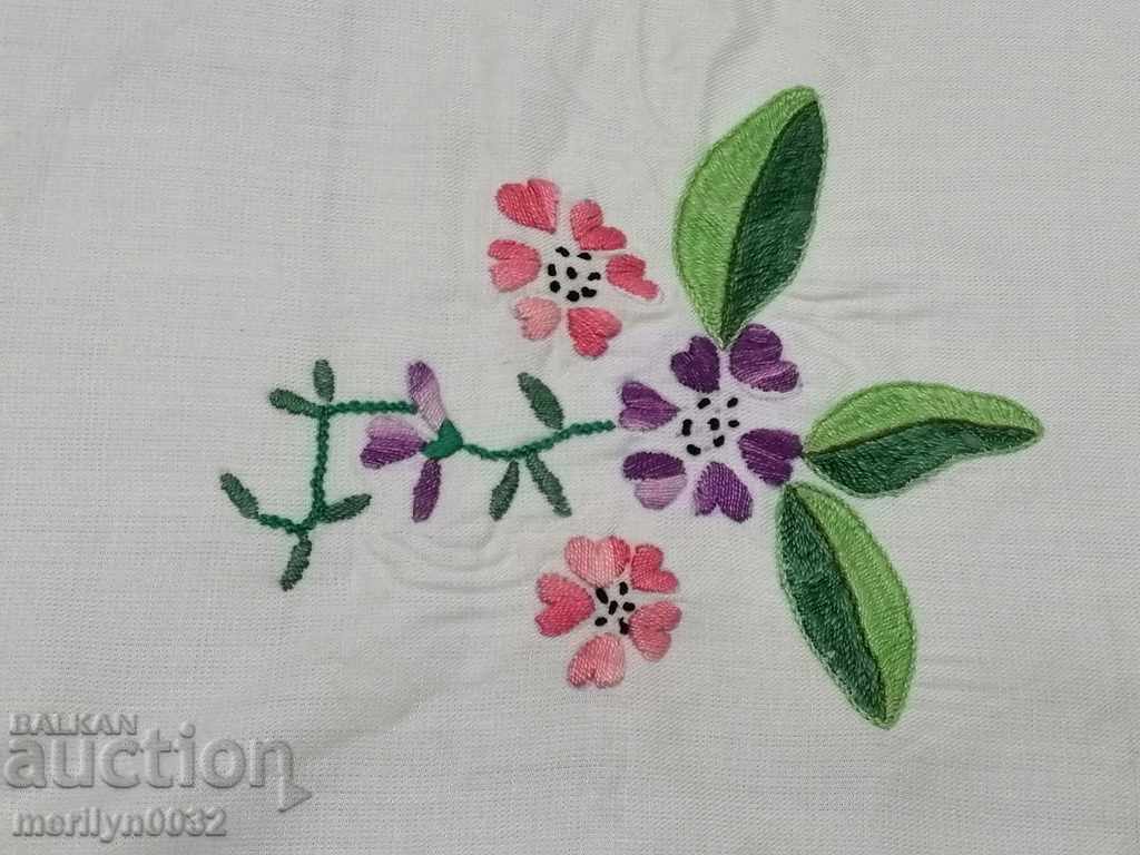 Delivery of Old embroidered cardboard, tablecloth, millet, Bulgarian embroidery