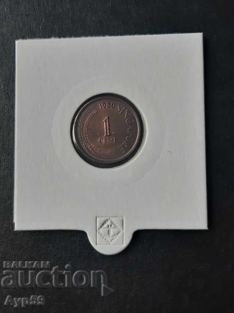 1 Cent1980-Σιγκαπούρη