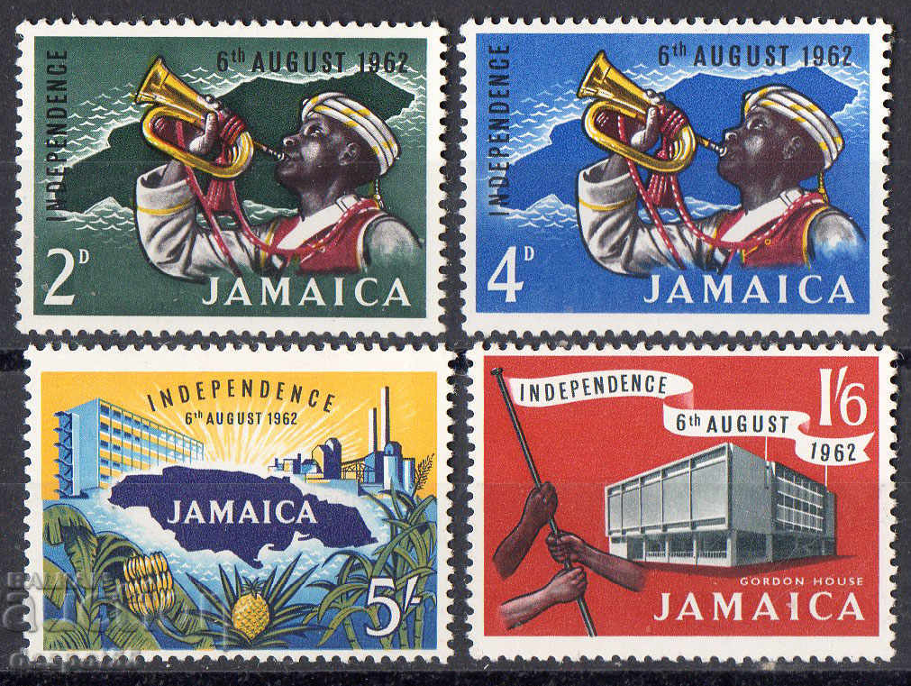 1962. Τζαμάικα. Ανεξαρτησία.