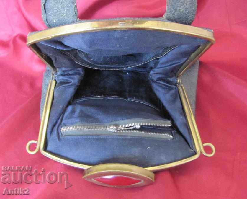 Auction 30s Art Deco Ladies Leather Bags Germany Auction 30s Art Deco Ladies Leather Bags Germany