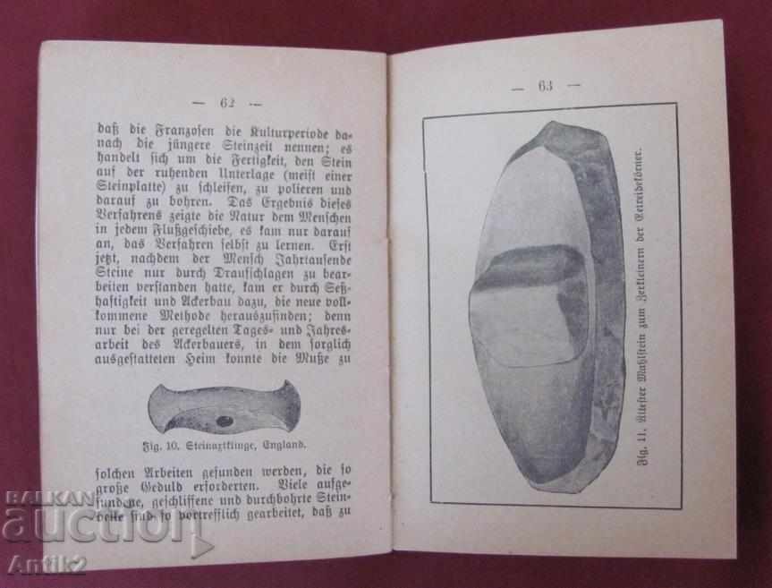 Auction 1908 Book Archeology DIE URGESCHICHTE DES MENSCHEN Auction 1908 Book Archeology DIE URGESCHICHTE DES MENSCHEN