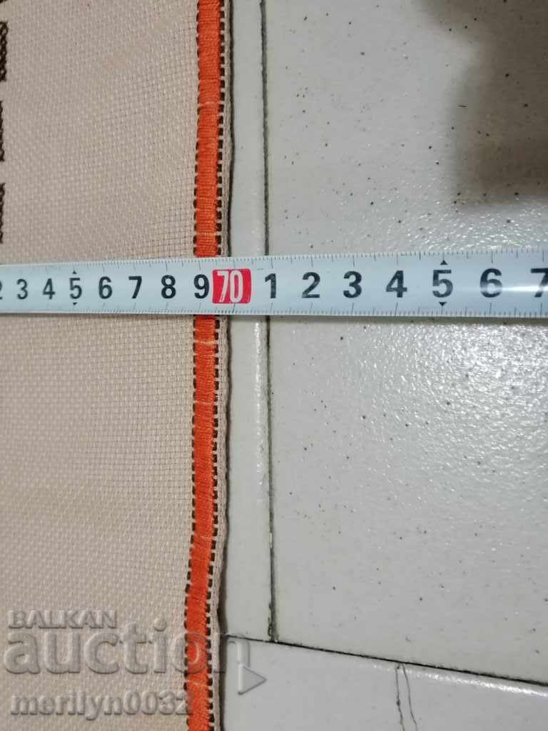 Old embroidered cardboard, tablecloth, millet, Bulgarian embroidery - 7 Old embroidered cardboard, tablecloth, millet, Bulgarian embroidery - 7