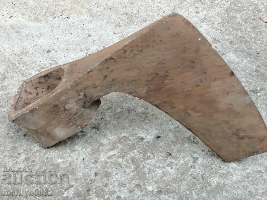 Auction Old ax ax ax without a scraper wrought iron blade Auction Old ax ax ax without a scraper wrought iron blade
