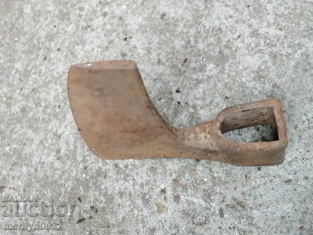Old ax ax ax without a scraper wrought iron blade - 5 Old ax ax ax without a scraper wrought iron blade - 5