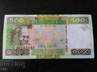 Τραπεζογραμμάτιο Γουινέας - 500 φράγκων 2017