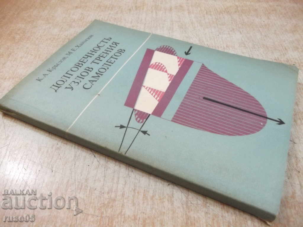 Book "Longevity of aircraft friction knots - K. Krylov" - 184 pages - 7