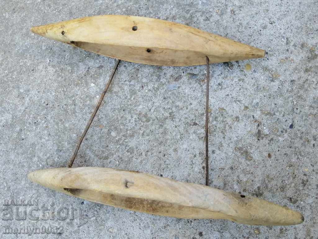 Rifle 2 pieces shuttle, cross, wooden - 5 Rifle 2 pieces shuttle, cross, wooden - 5