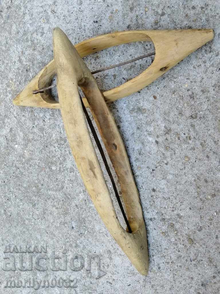 Rifle 2 pieces shuttle, cross, wooden - 7 Rifle 2 pieces shuttle, cross, wooden - 7