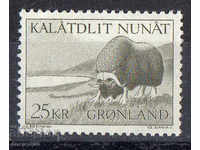 1969. Гренландия. Мускусен бик.