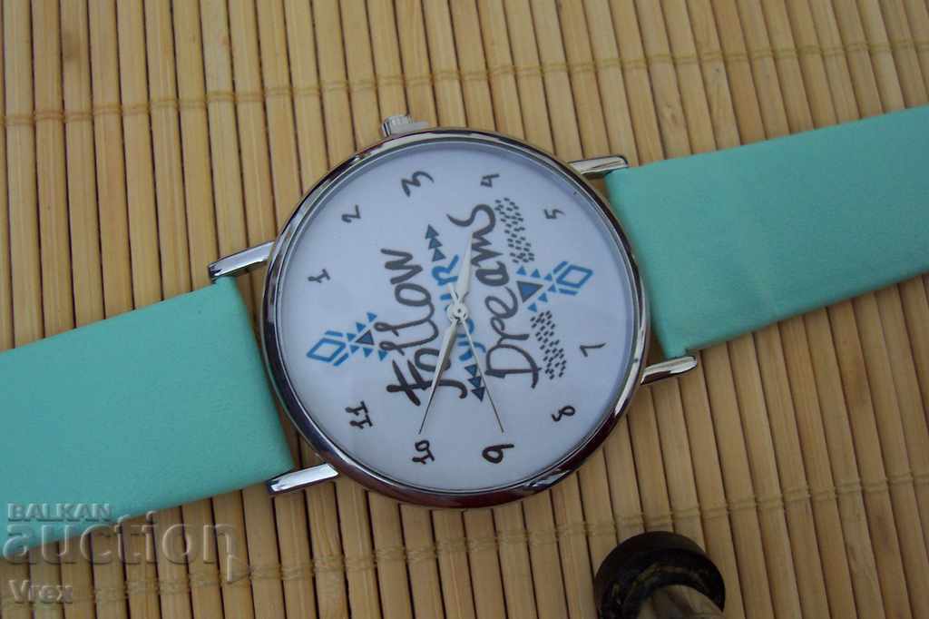 ART watch FOLLOW DREAMS- new with price 12.00 BGN | € 6.14 ART watch FOLLOW DREAMS- new with price 12.00 BGN | € 6.14