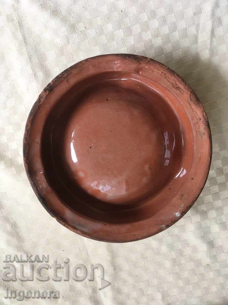 Livrarea CENUȘIER VECHI CERAMICĂ SMALȚ PICTAT Livrarea CENUȘIER VECHI CERAMICĂ SMALȚ PICTAT