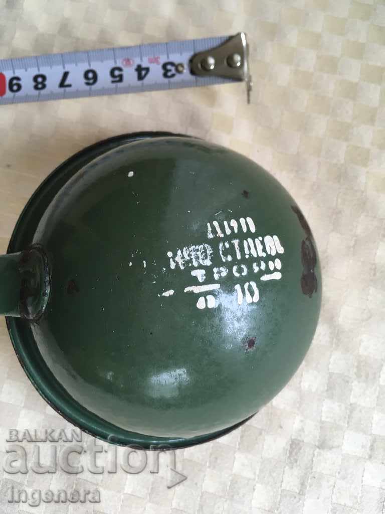 SCULPPING SPOON ENAMELED OLD TROYAN with price 19.00 BGN | € 9.71