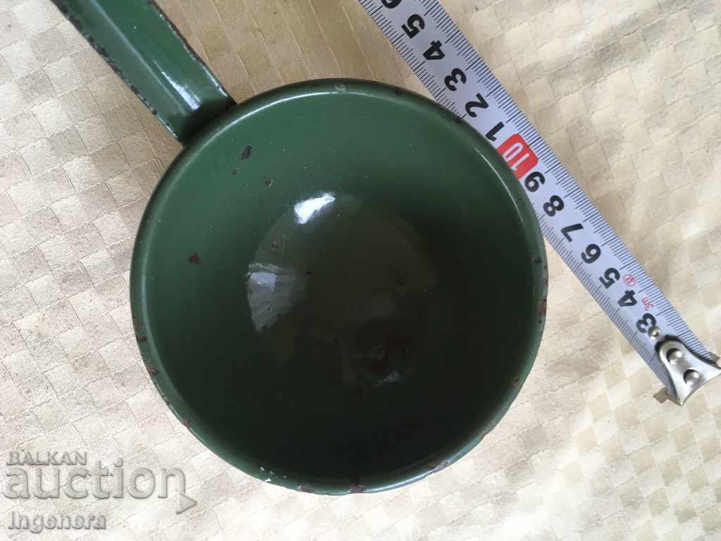 Delivery of SCULPPING SPOON ENAMELED OLD TROYAN