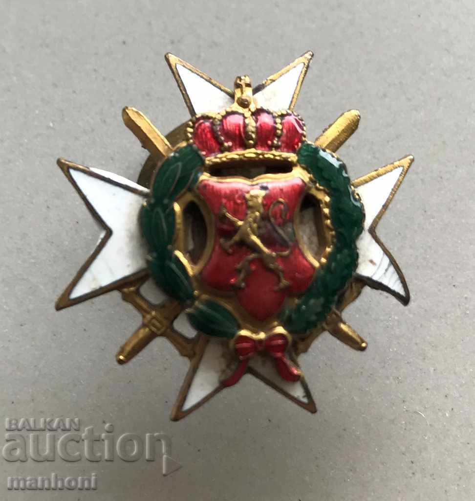 4119 Царство България знак Съюз на Запасните офицери емайл