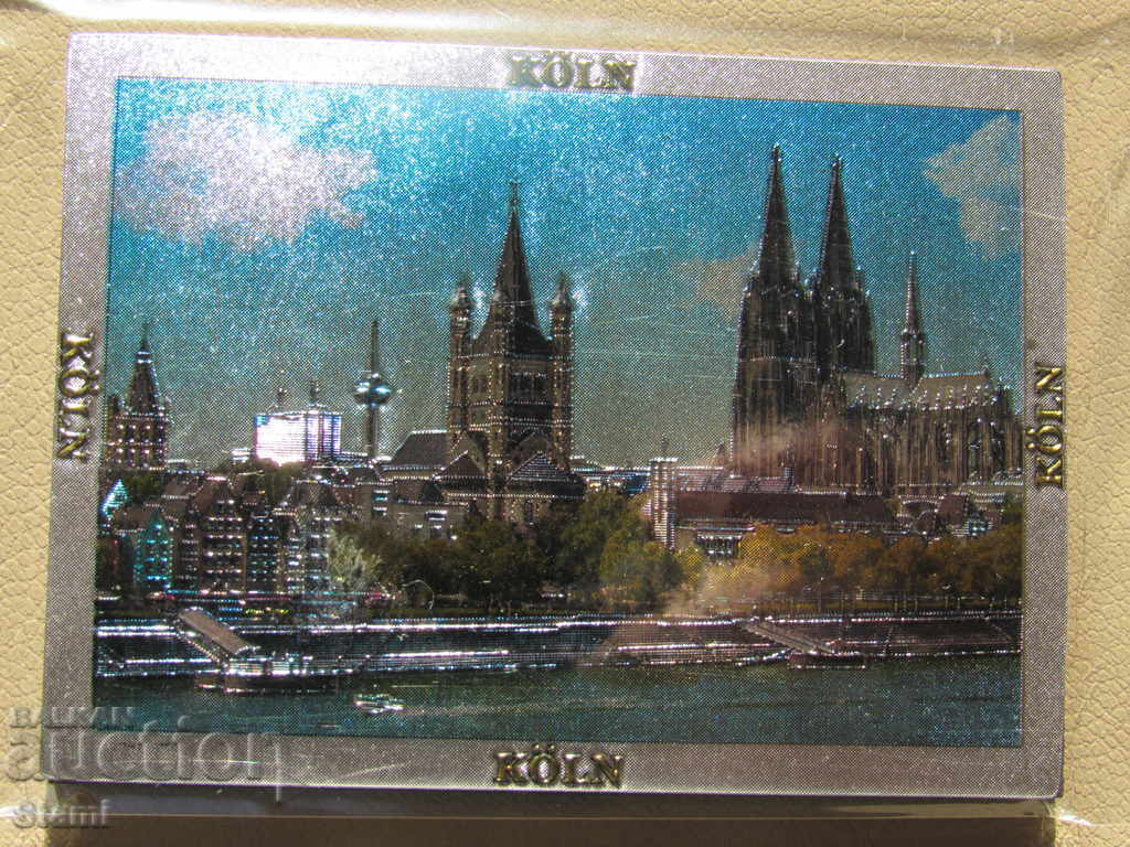 Magnet metalic autentic din Germania, seria-10 cu preț € 6.75 | 13.20 BGN