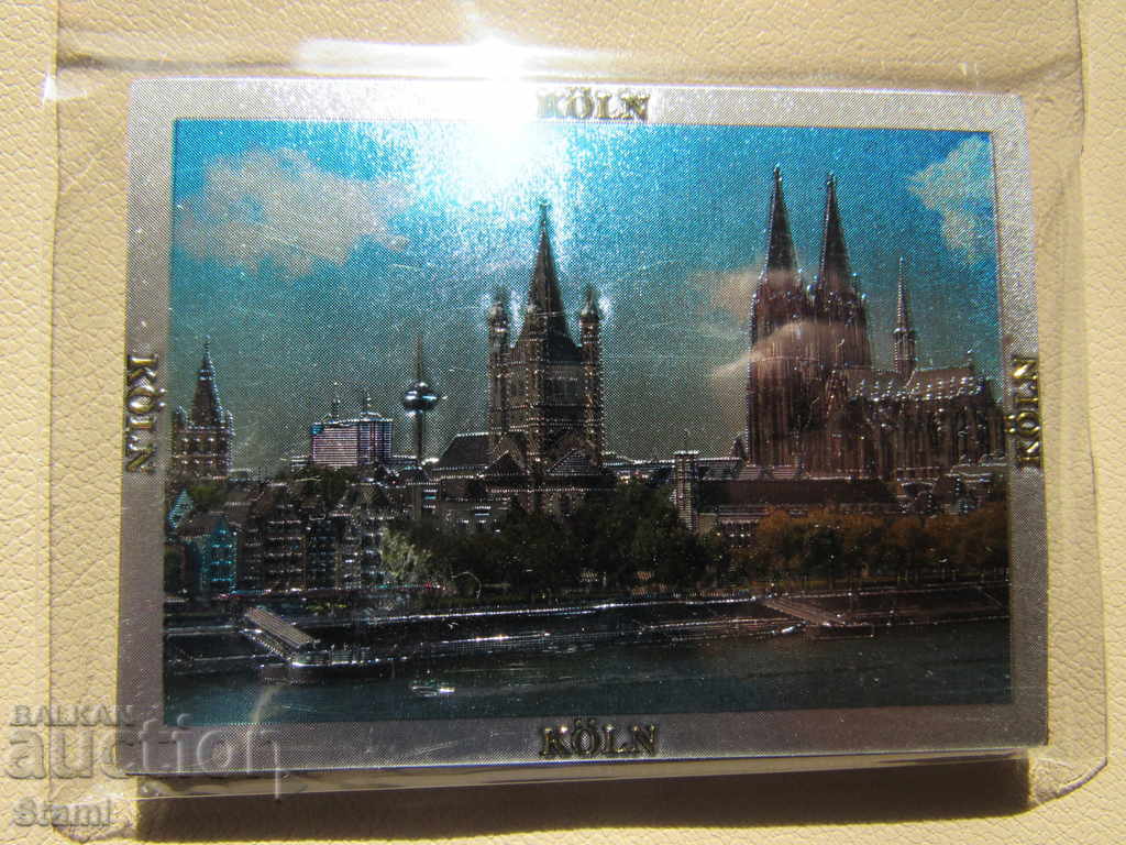 Auction Authentic metal magnet from Germany, Series-10 Auction Authentic metal magnet from Germany, Series-10