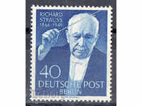 1954. Berlin. 5 years since the death of R. Strauss - composer.