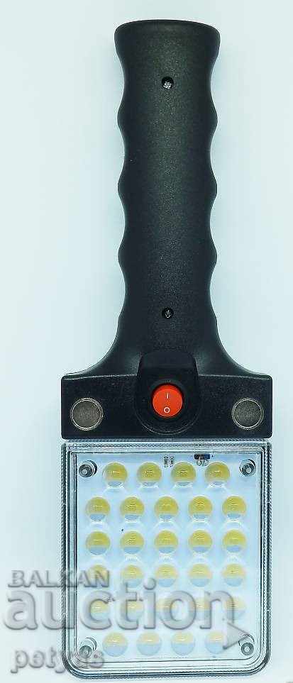 Επαναφορτιζόμενη λυχνία αναδίπλωσης LED, - 28 LED / ZL-869-B / με τιμή 18.50 BGN | € 9.46 Επαναφορτιζόμενη λυχνία αναδίπλωσης LED, - 28 LED / ZL-869-B / με τιμή 18.50 BGN | € 9.46