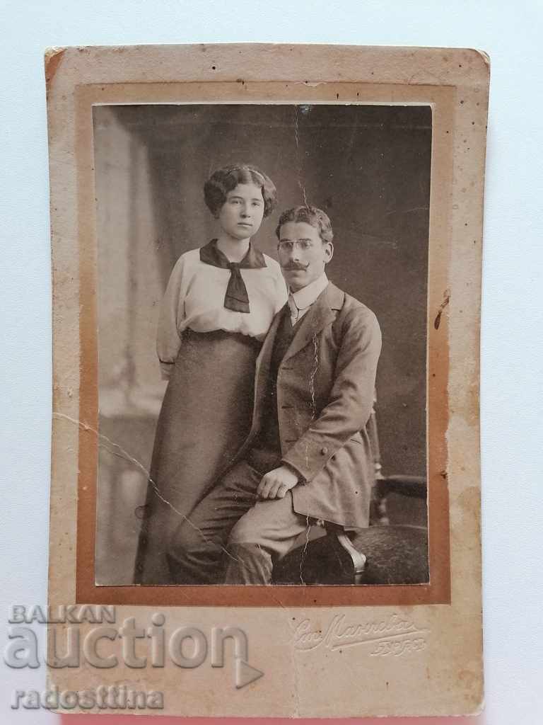 Φωτογραφία από χαρτόνι Στ. Μάντσεφ, Μπουργκάς