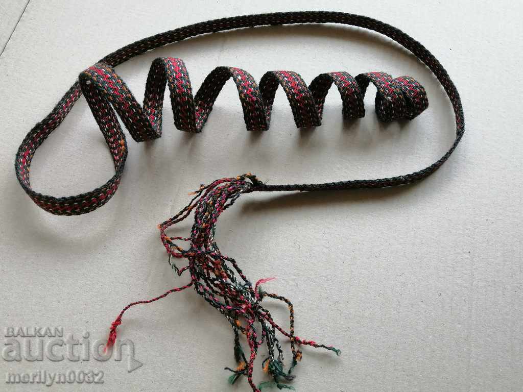 Old hand-woven sash sash belt costume with price 89.00 BGN | € 45.50