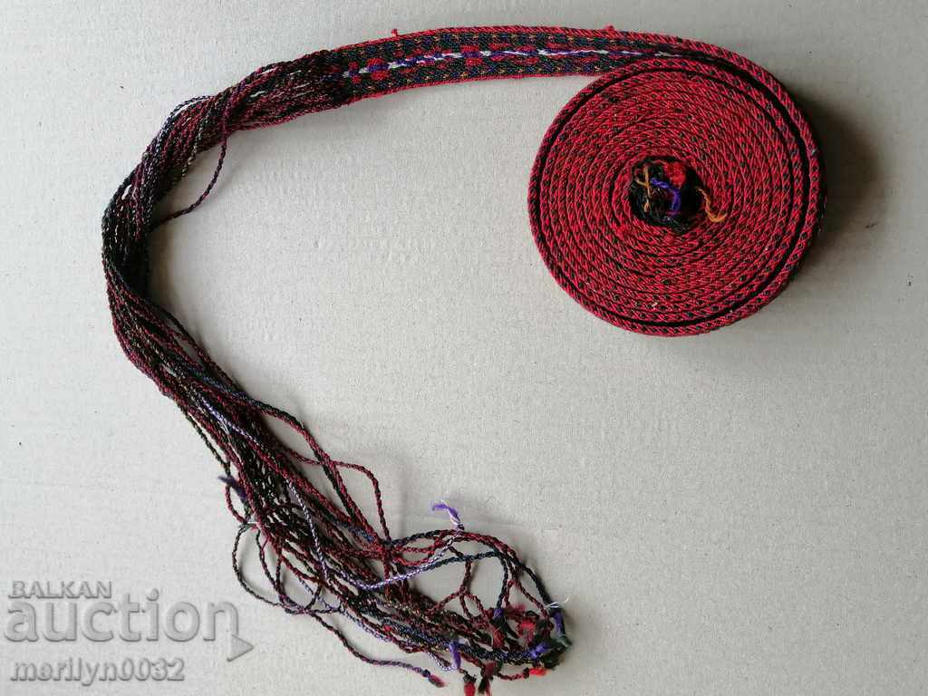 Old hand-woven sash sash belt costume - 7 Old hand-woven sash sash belt costume - 7