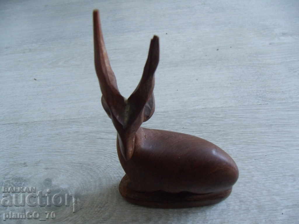 No. * 3697 old wooden figure / statuteur - antelope with price 15.00 BGN | € 7.67 No. * 3697 old wooden figure / statuteur - antelope with price 15.00 BGN | € 7.67