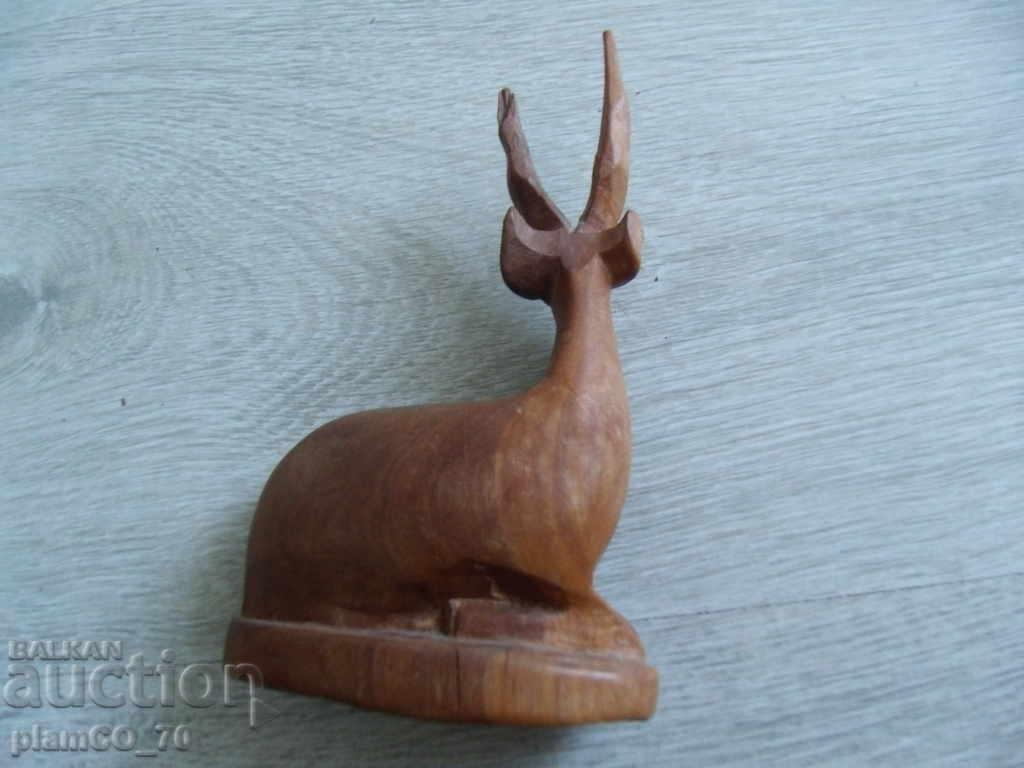 Delivery of No. * 3697 old wooden figure / statuteur - antelope Delivery of No. * 3697 old wooden figure / statuteur - antelope