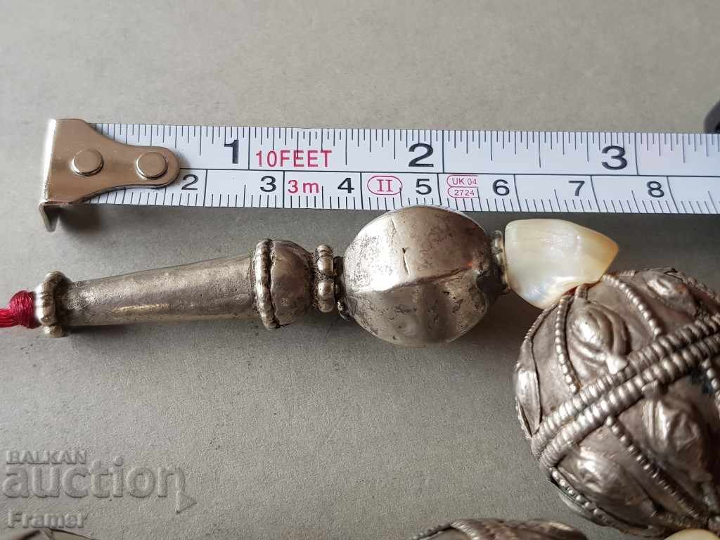 Delivery of Revival SILVER necklace bitch mother of pearl imposed filigree