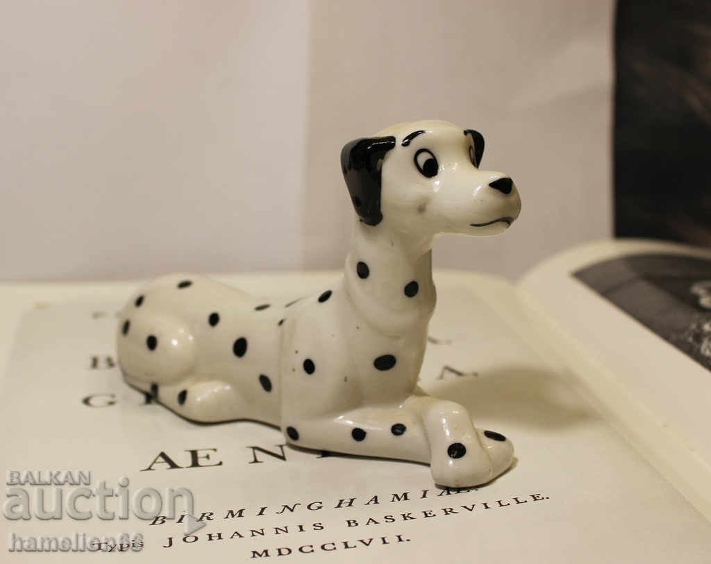 Porcelain figurine - Dalmatian, dog