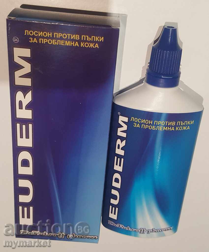 Euderm lotion for acne