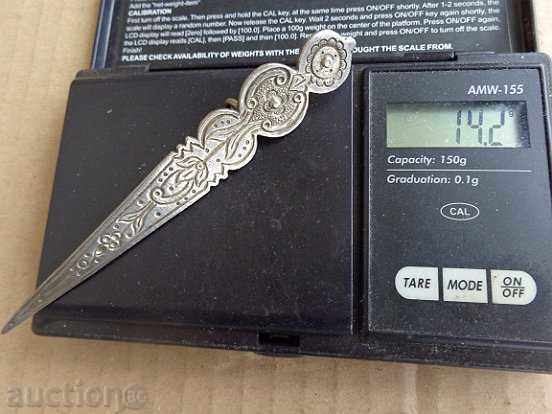 Revival hair pin with engravings, silver, sachan, jewelry, jewel - 6 Revival hair pin with engravings, silver, sachan, jewelry, jewel - 6