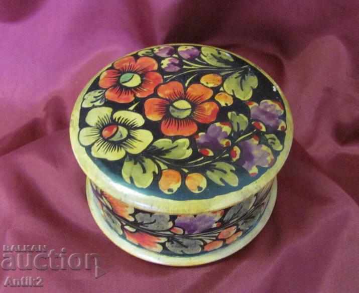 Auction  Old Wooden Russian Box