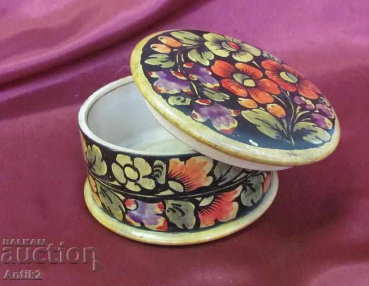 Delivery of Old Wooden Russian Box