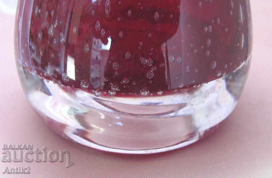 Old Morano Crystal Glass Bureau Burden - 5 Old Morano Crystal Glass Bureau Burden - 5