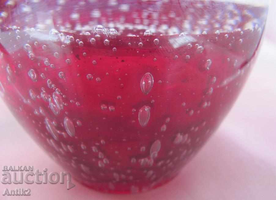 Old Morano Crystal Glass Bureau Burden - 7 Old Morano Crystal Glass Bureau Burden - 7