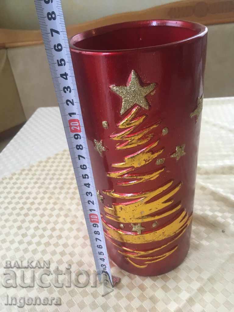 CHRISTMAS VASE CERAMIC NEW with price 10.80 BGN | € 5.52 CHRISTMAS VASE CERAMIC NEW with price 10.80 BGN | € 5.52