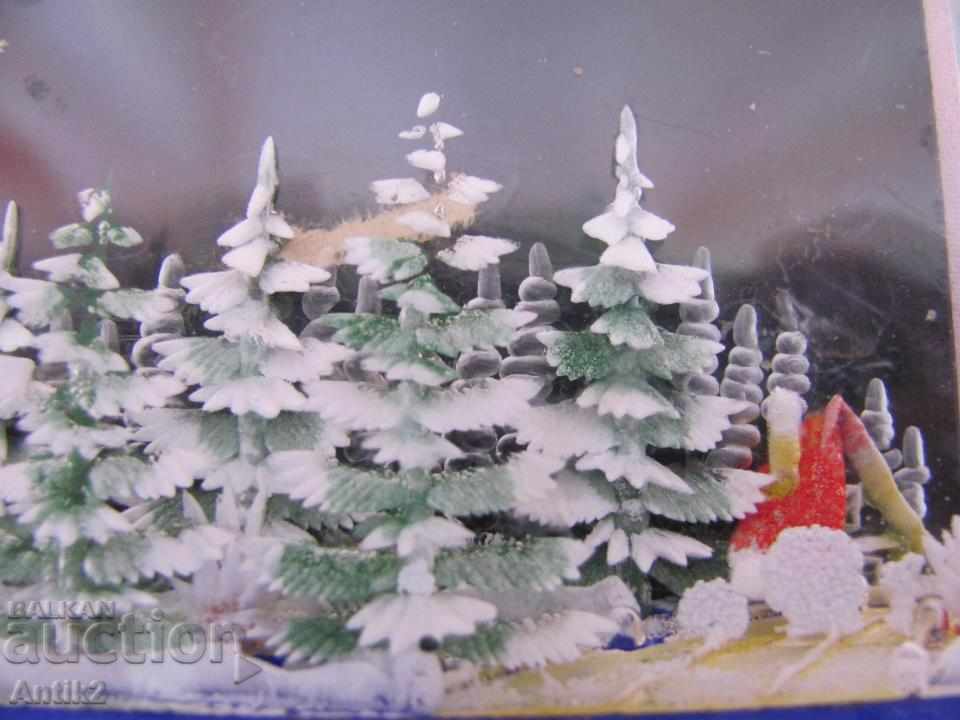 70s Star Souvenir - Winter Landscape - Plexiglass - 6 70s Star Souvenir - Winter Landscape - Plexiglass - 6