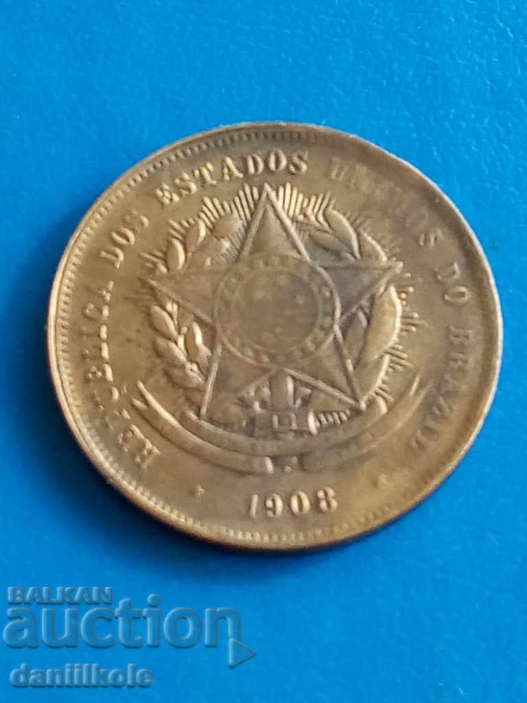 * $ * Y * $ * BRAZIL 20 REIS 1908 - RATH enough * $ * Y * $ * with price 15.90 BGN | € 8.13 * $ * Y * $ * BRAZIL 20 REIS 1908 - RATH enough * $ * Y * $ * with price 15.90 BGN | € 8.13