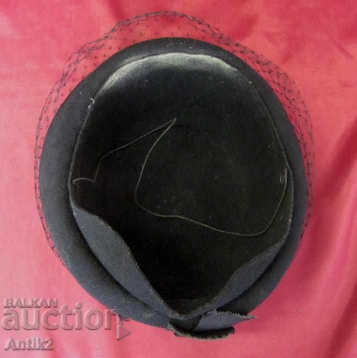 19th Century Women's Hat Felt - 6